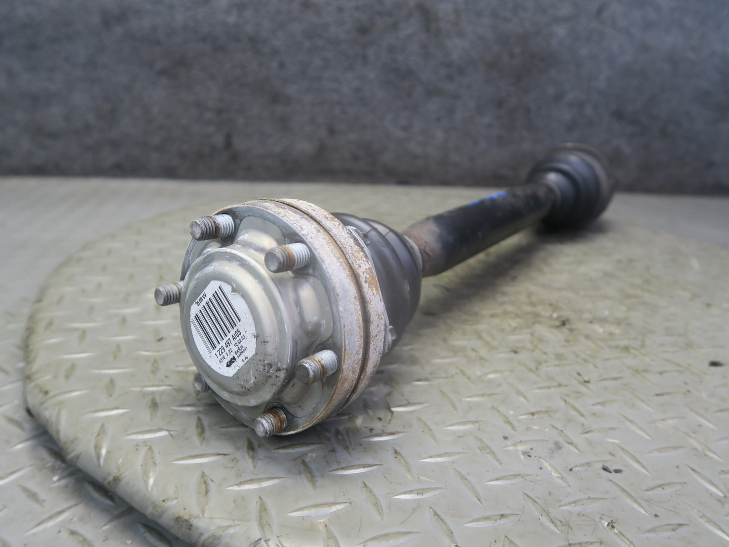 03-05 BMW E85 Z4 M/T Rear Left Suspension Axle Shaft 1229497 OEM