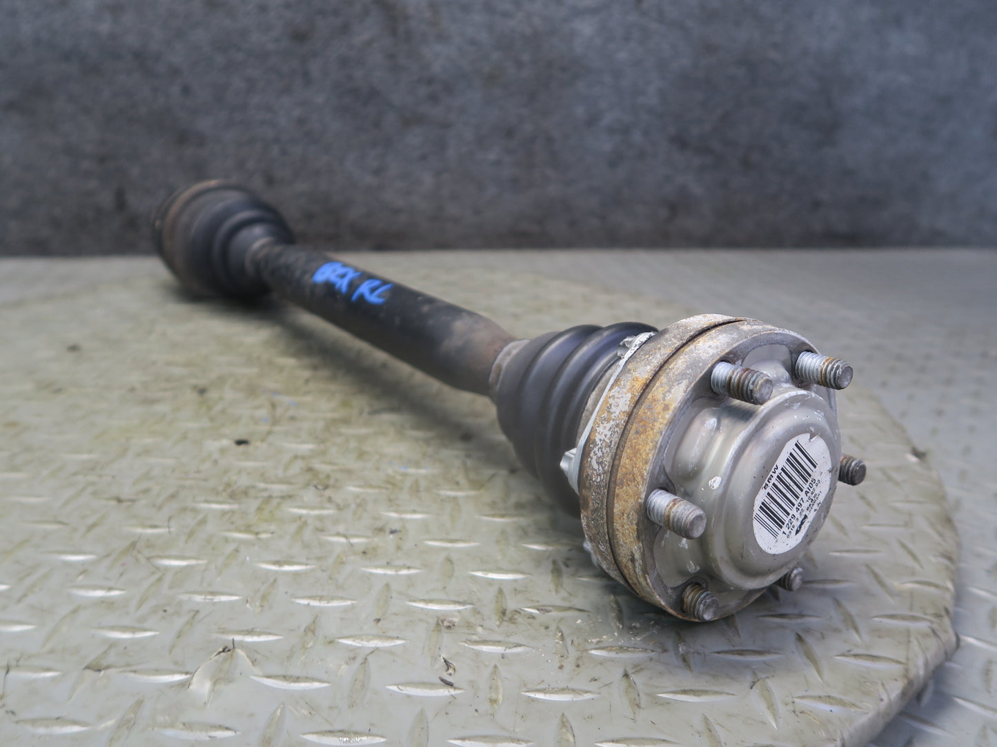 03-05 BMW E85 Z4 M/T Rear Left Suspension Axle Shaft 1229497 OEM