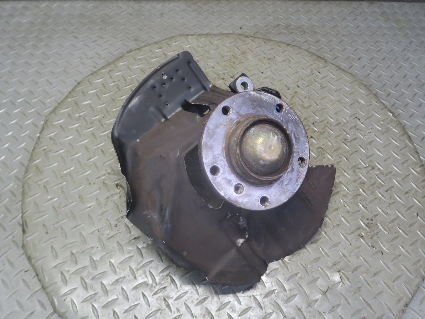 03-08 BMW E85 Z4 RWD Front Left Spindle Knuckle Wheel Hub Bearing OEM
