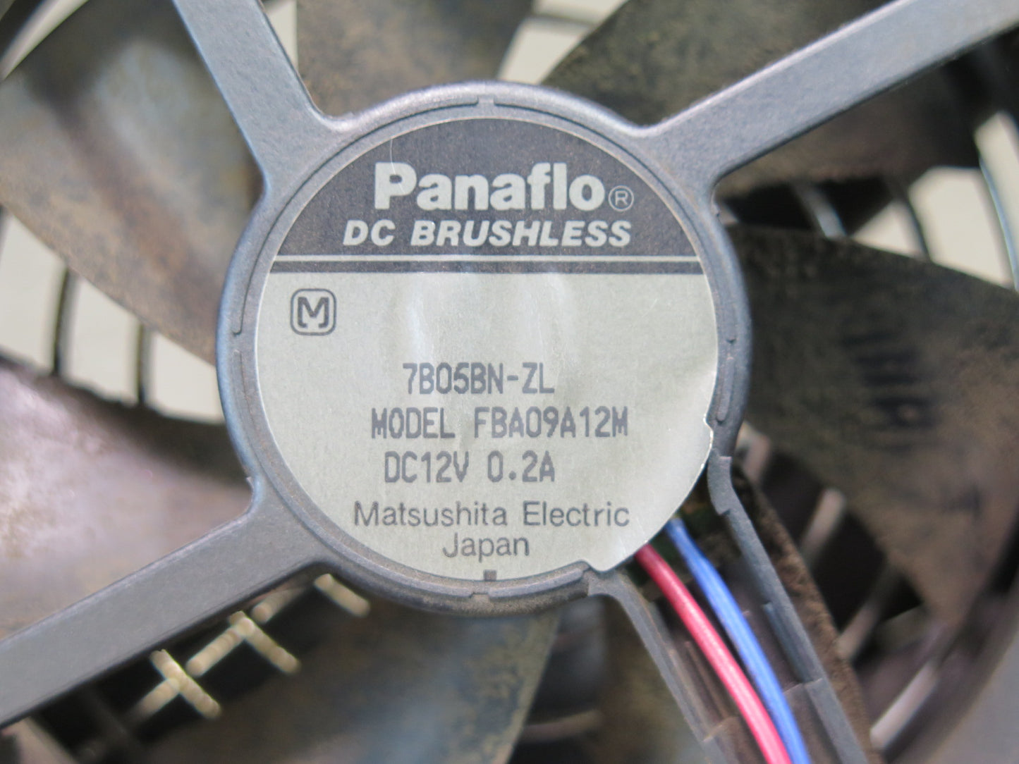 Panaflo Cooling Fan Motor FBA09A122M 7B05BN-ZL