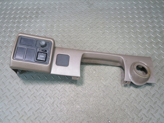 1996-1997 Lexus FZJ80L LX450 Speedometer Lower Trim Bezel Panel w Switches