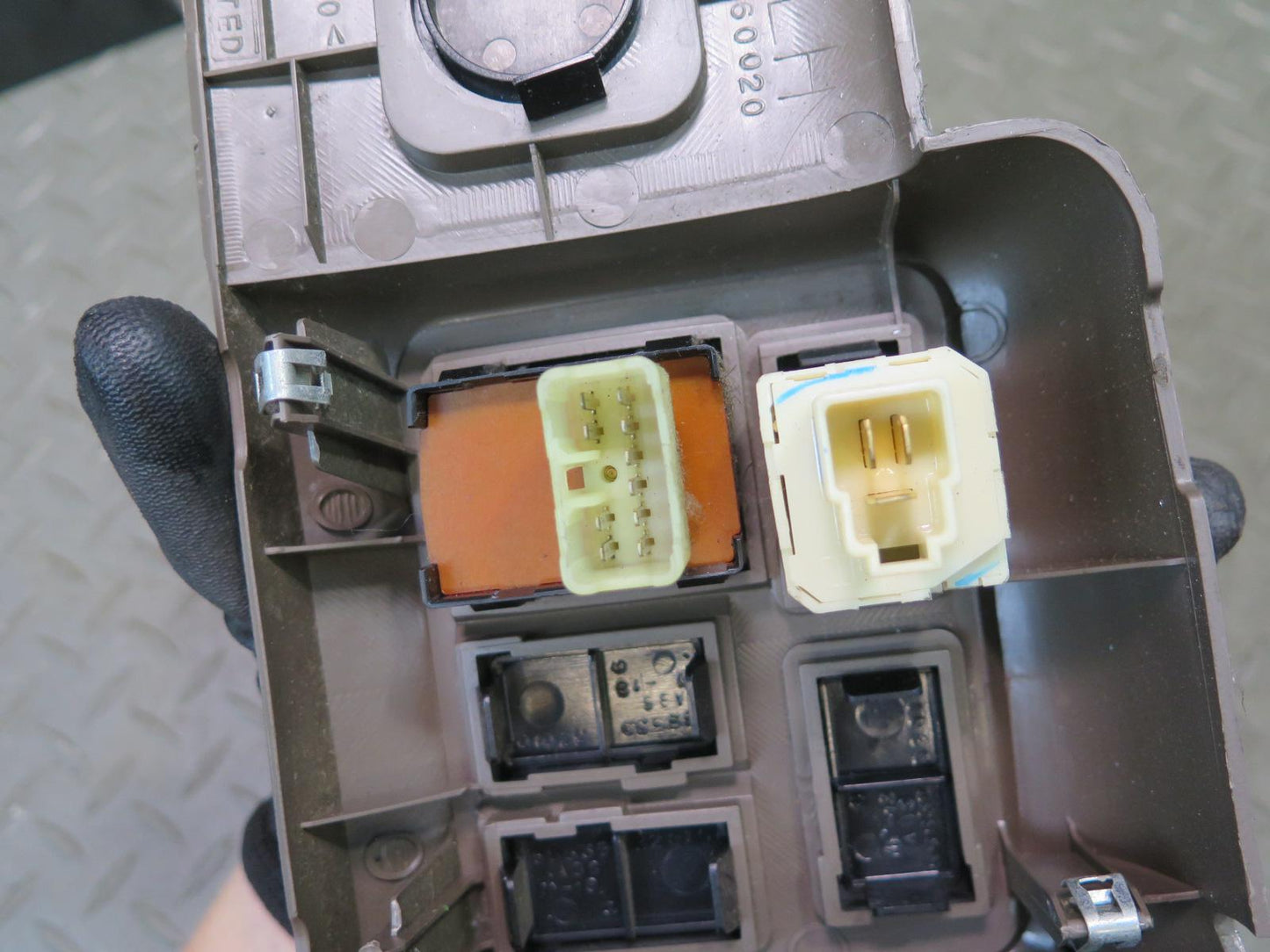1996-1997 Lexus FZJ80L LX450 Speedometer Lower Trim Bezel Panel w Switches
