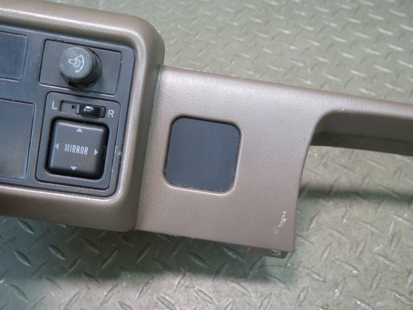 1996-1997 Lexus FZJ80L LX450 Speedometer Lower Trim Bezel Panel w Switches