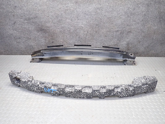 09-15 Audi TT S 8J Rear Bumper Reinforcement Impact Bar w Foam Set OEM