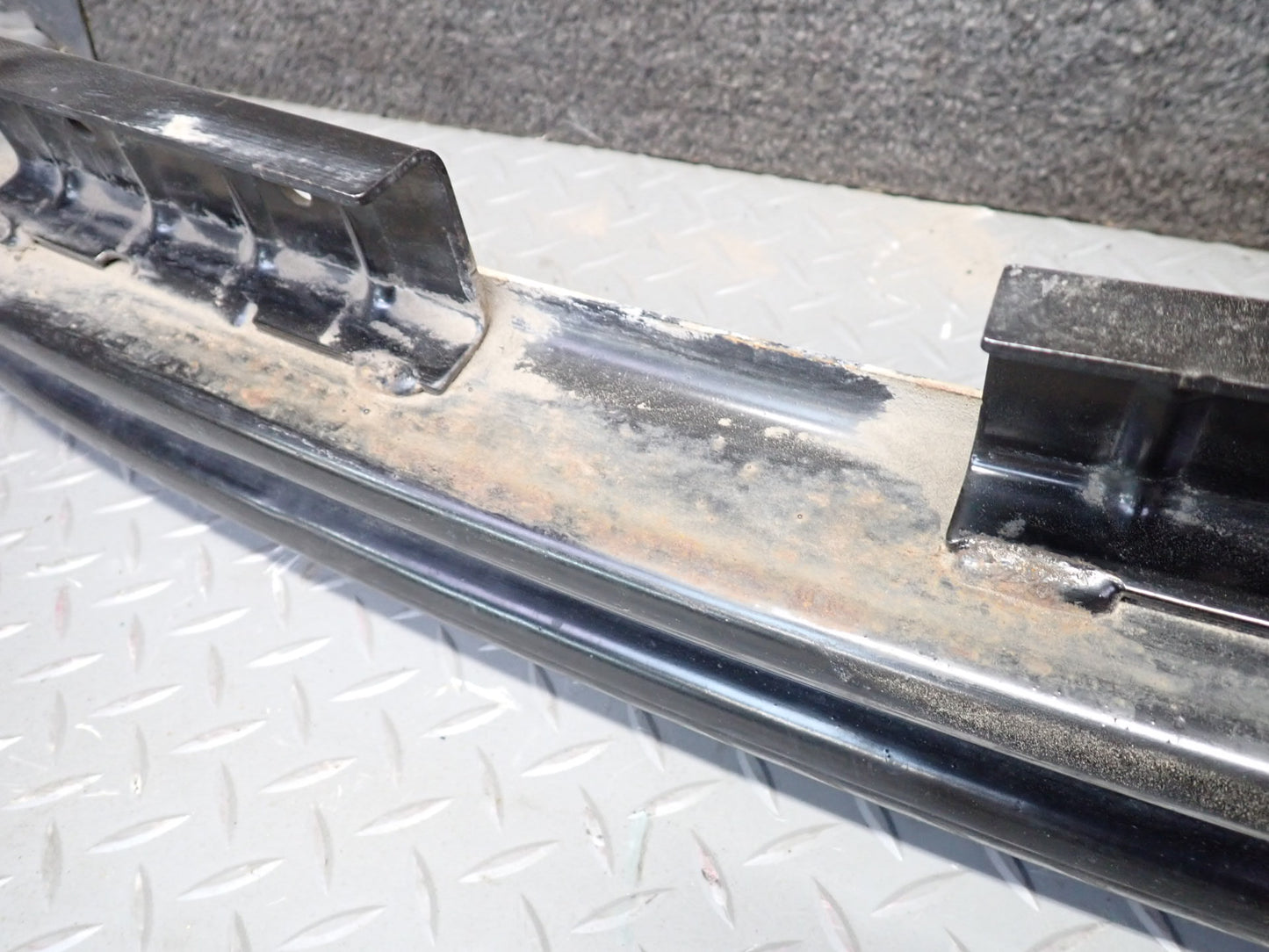 09-15 Audi TT S 8J Rear Bumper Reinforcement Impact Bar w Foam Set OEM