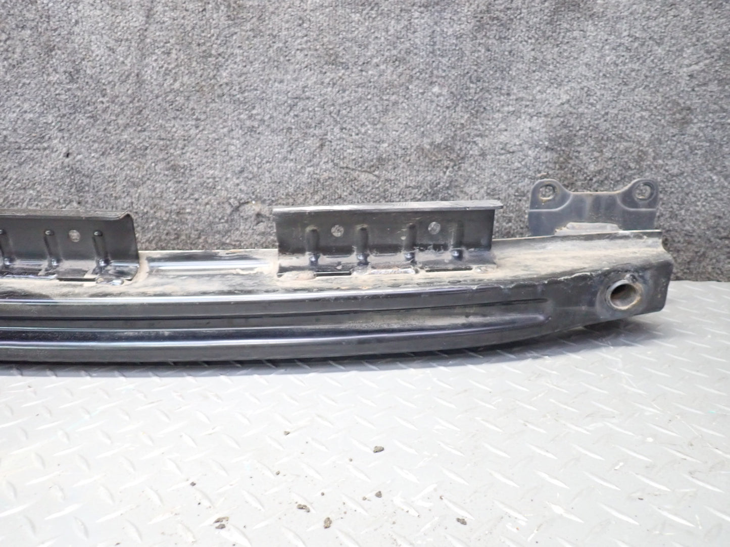 09-15 Audi TT S 8J Rear Bumper Reinforcement Impact Bar w Foam Set OEM