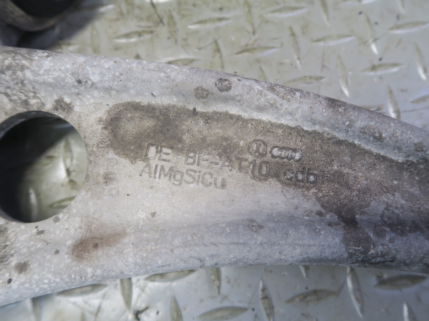 08-15 Audi TT S 8J Front Left Lower Control Arm 116K Miles OEM