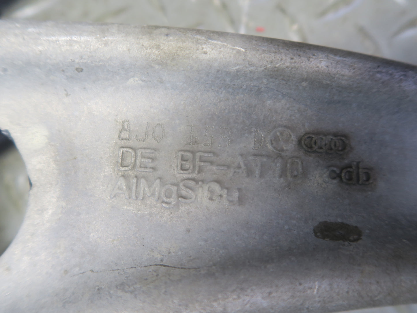 08-15 Audi TT S 8J Front Right Lower Control Arm 116K Miles OEM