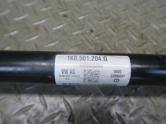 09-15 Audi TT S 8J 2.0L Quattro Rear Right Axle Shaft 116K Miles 1K0501204G OEM