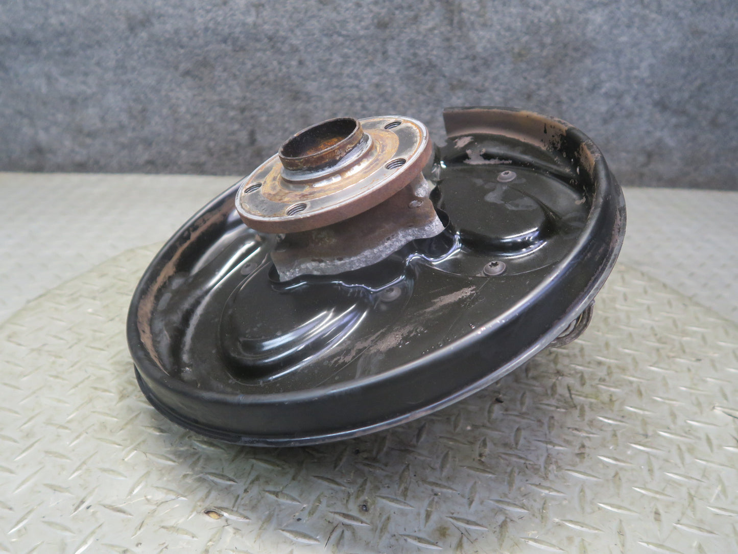 09-15 Audi TT S 8J Quattro Rear Right Side Spindle Knuckle Wheel Hub 116K OEM
