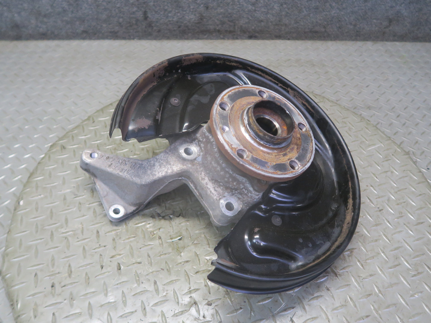 09-15 Audi TT S 8J Quattro Rear Right Side Spindle Knuckle Wheel Hub 116K OEM