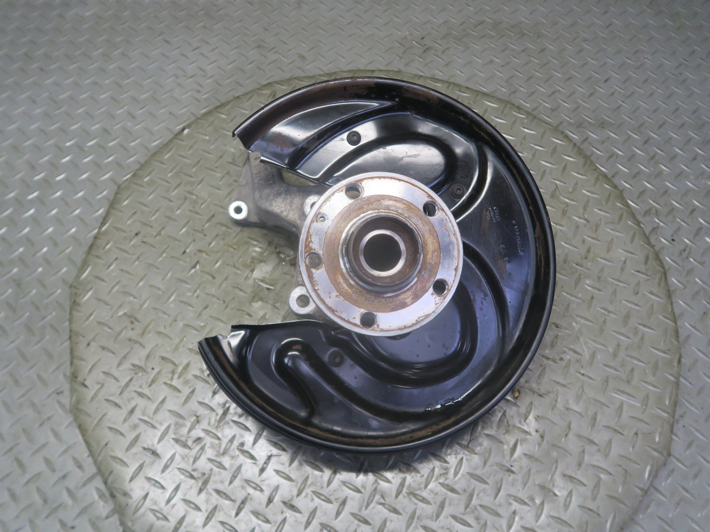 09-15 Audi TT S 8J Quattro Rear Right Side Spindle Knuckle Wheel Hub 116K OEM