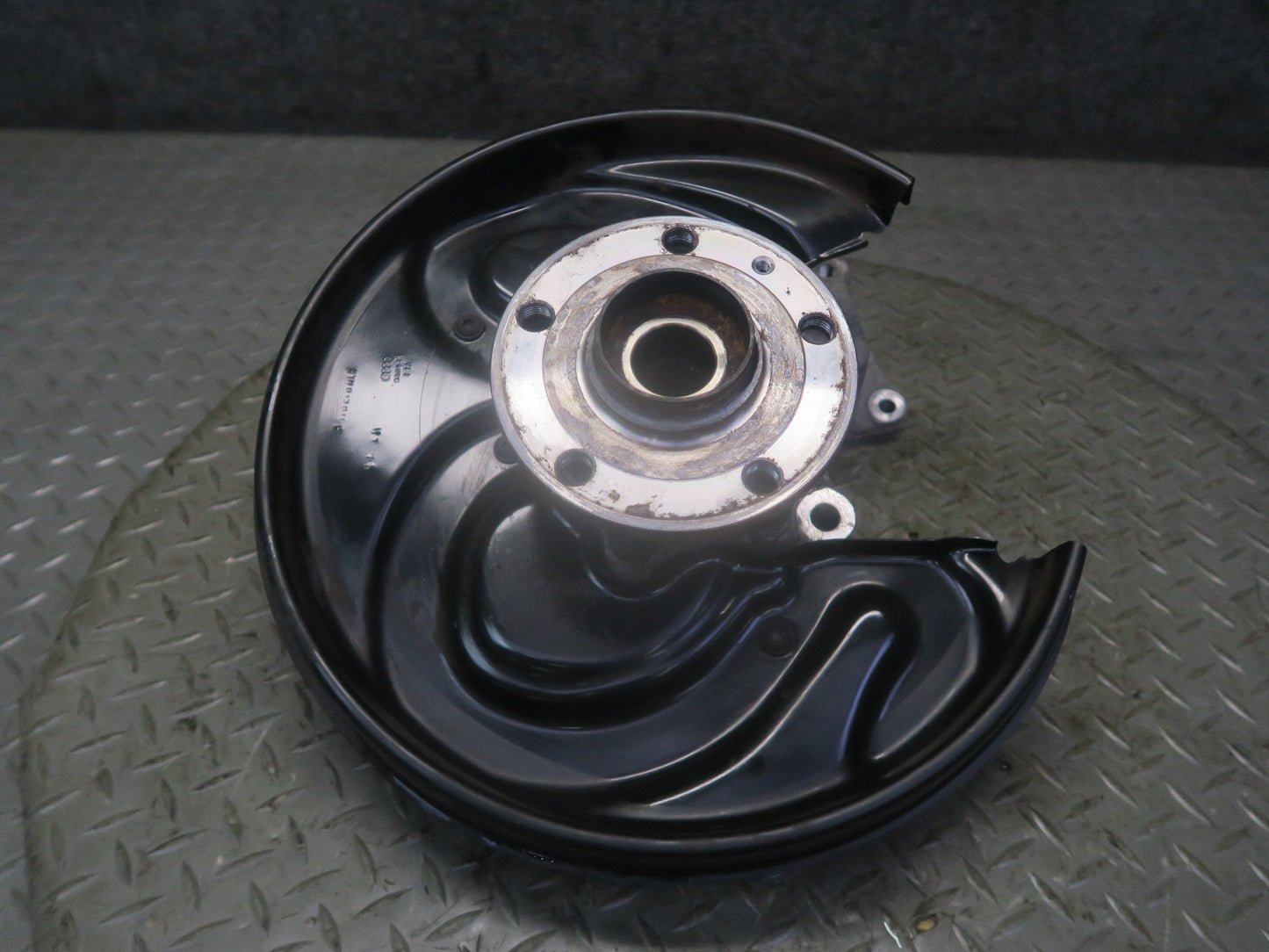 09-15 Audi TT S 8J Quattro Rear Left Side Spindle Knuckle Wheel Hub 116K OEM