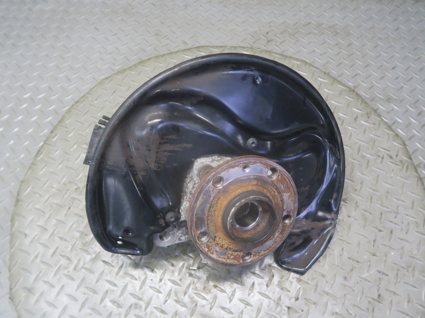 09-15 Audi TT S 8J Quattro Front Left Spindle Knuckle Wheel Hub 116K Miles OEM
