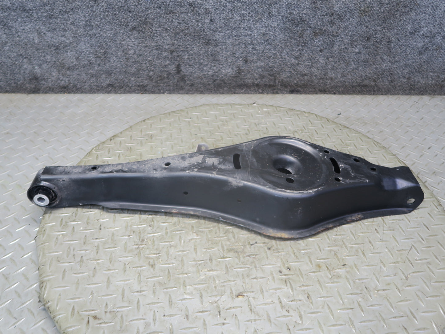 12-15 Audi TT S 8J Quattro Rear Left Upper & Lower Control Arm Set OEM