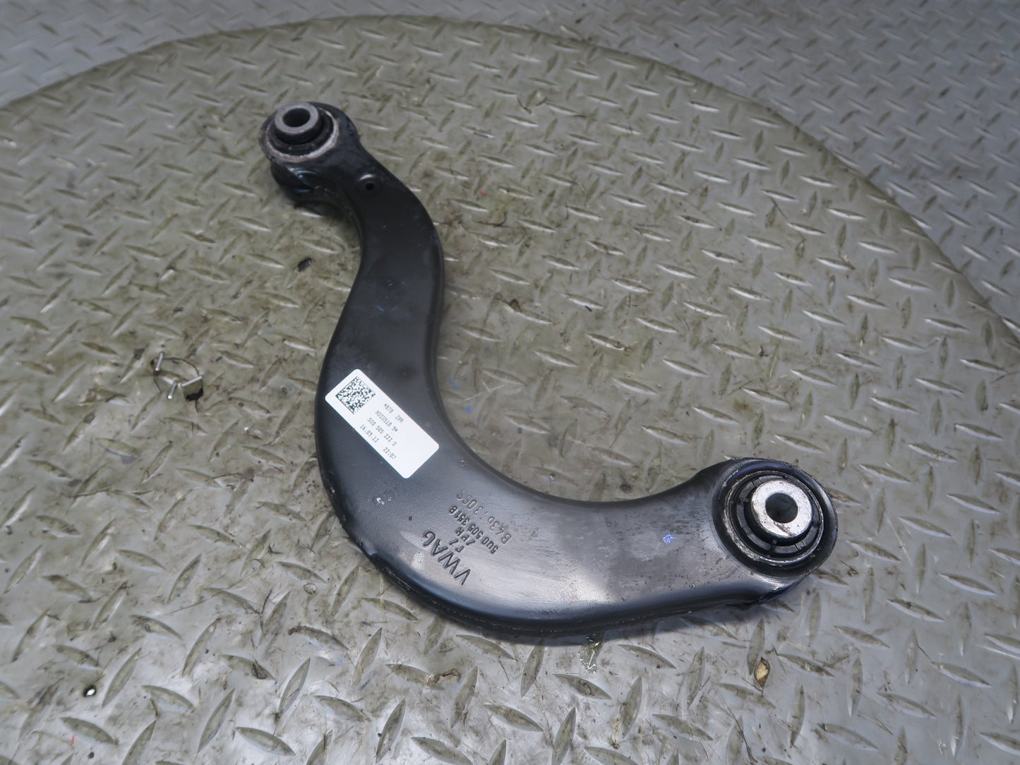 12-15 Audi TT S 8J Quattro Rear Left Upper & Lower Control Arm Set OEM