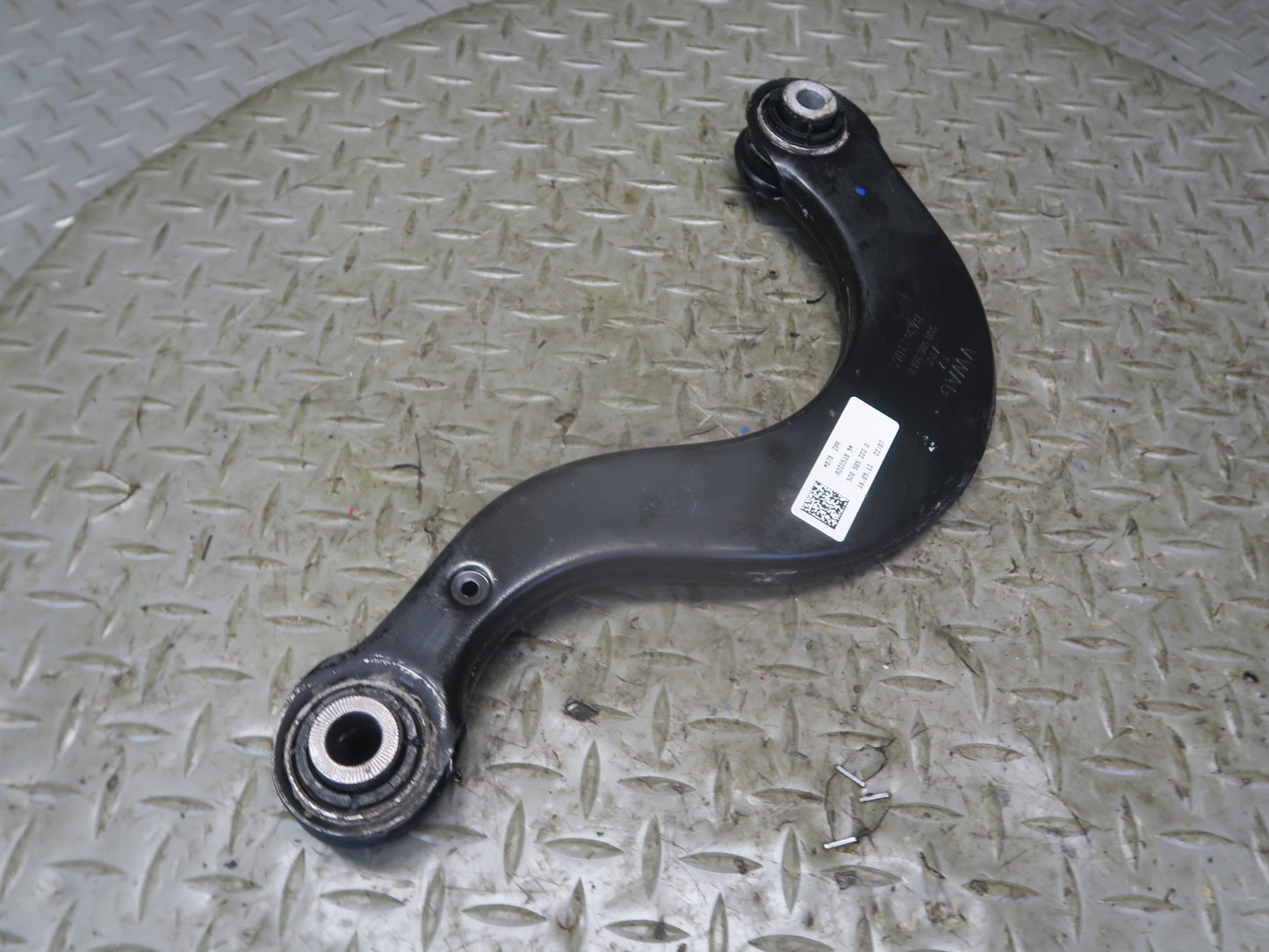 12-15 Audi TT S 8J Quattro Rear Left Upper & Lower Control Arm Set OEM