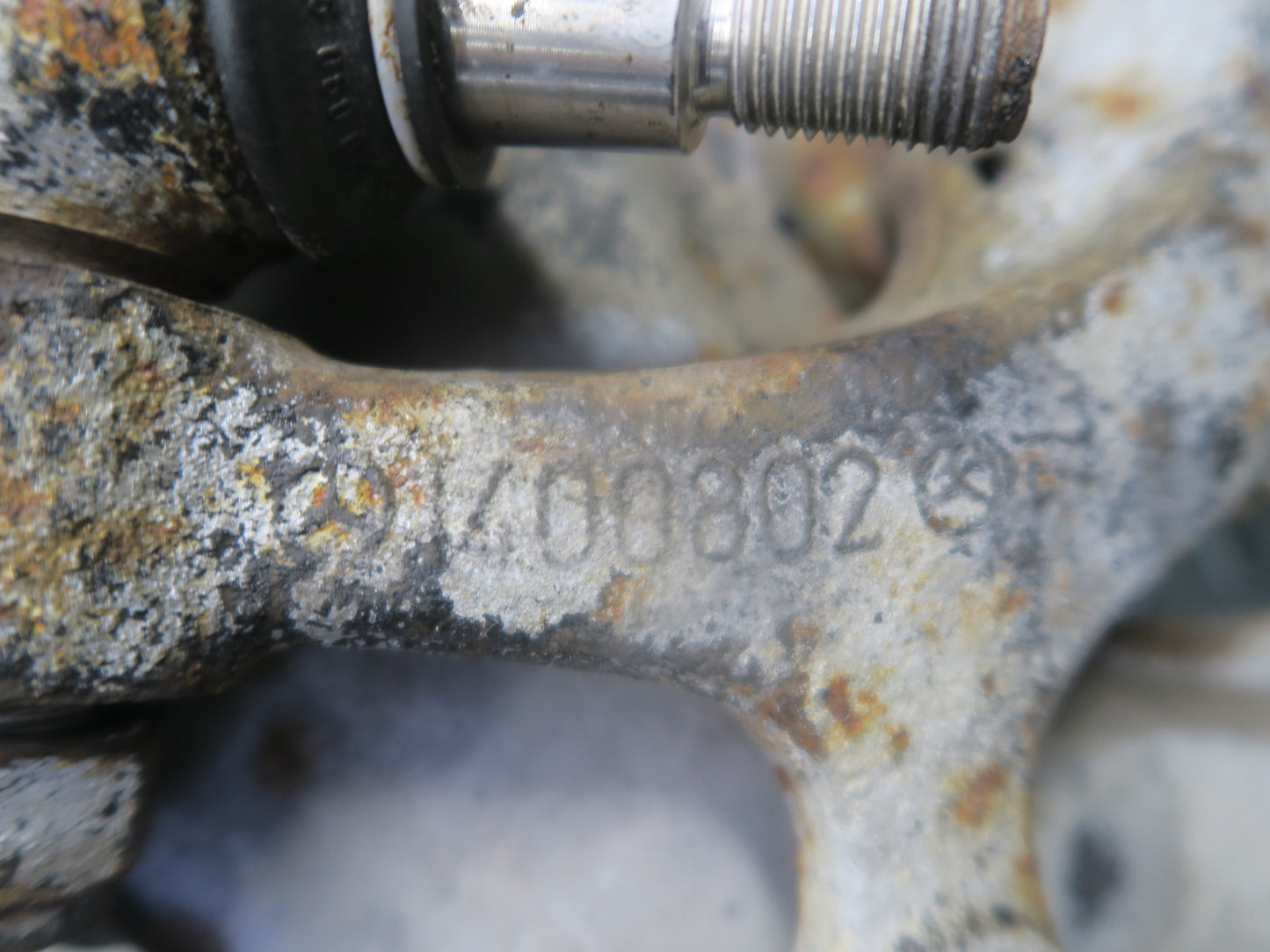 94-99 Mercedes W140 S500 RWD Front Right Spindle Knuckle Wheel Hub Bearing OEM
