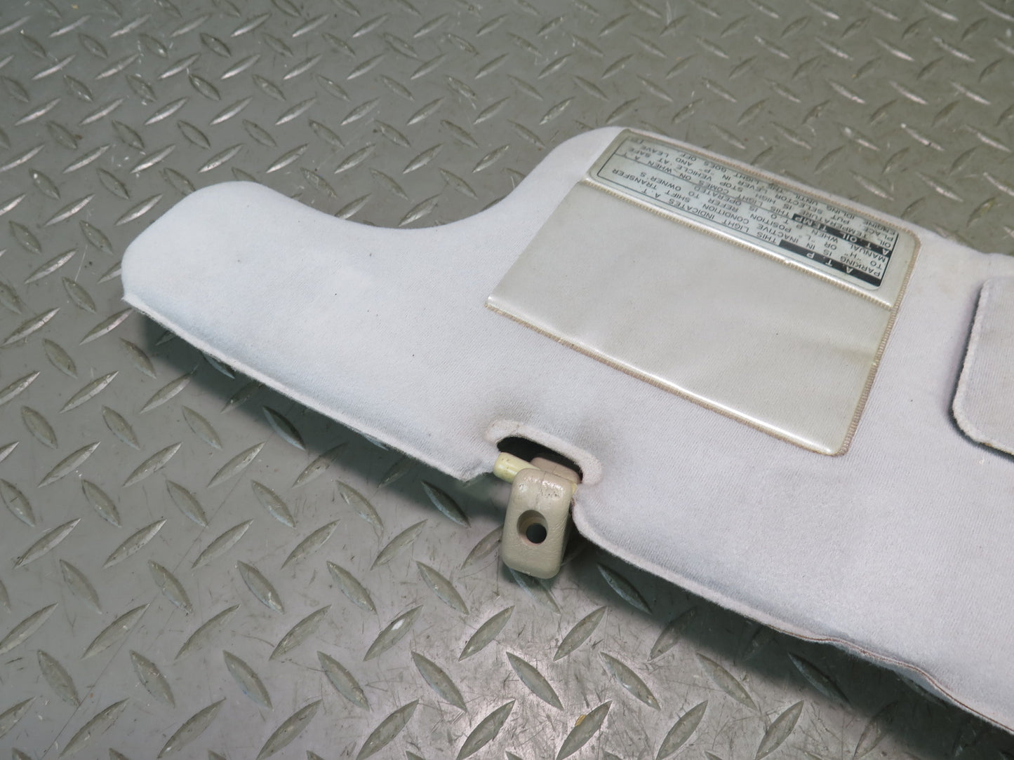 1996-1997 Lexus FZJ80L LX450 Front Left Sun Visor Shade