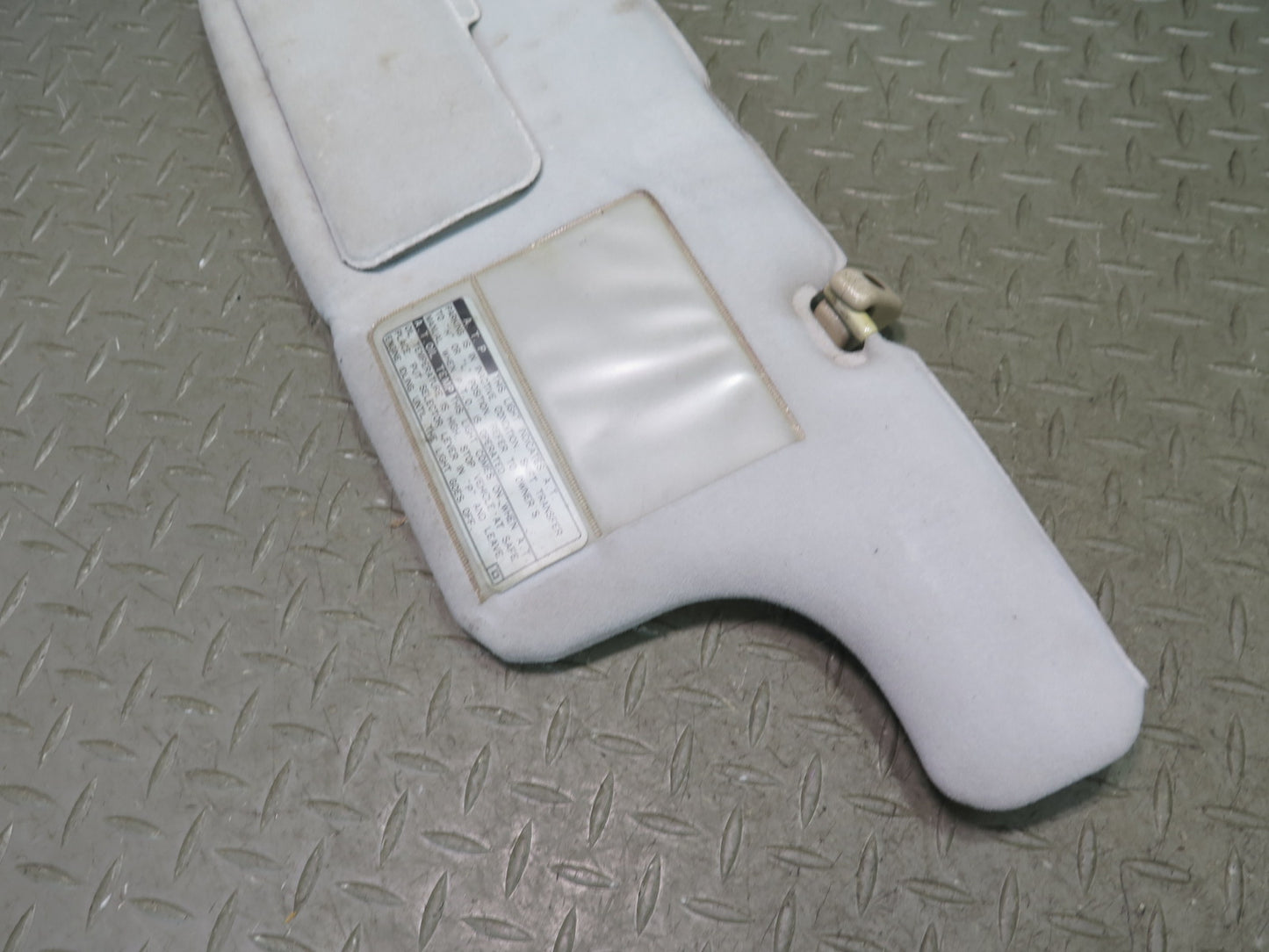 1996-1997 Lexus FZJ80L LX450 Front Left Sun Visor Shade
