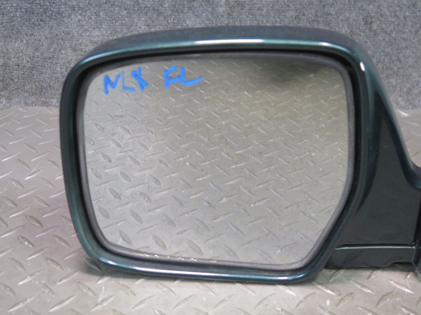 1996-1997 Lexus FZJ80L LX450 Left Driver Side View Exterior Power Mirror Green