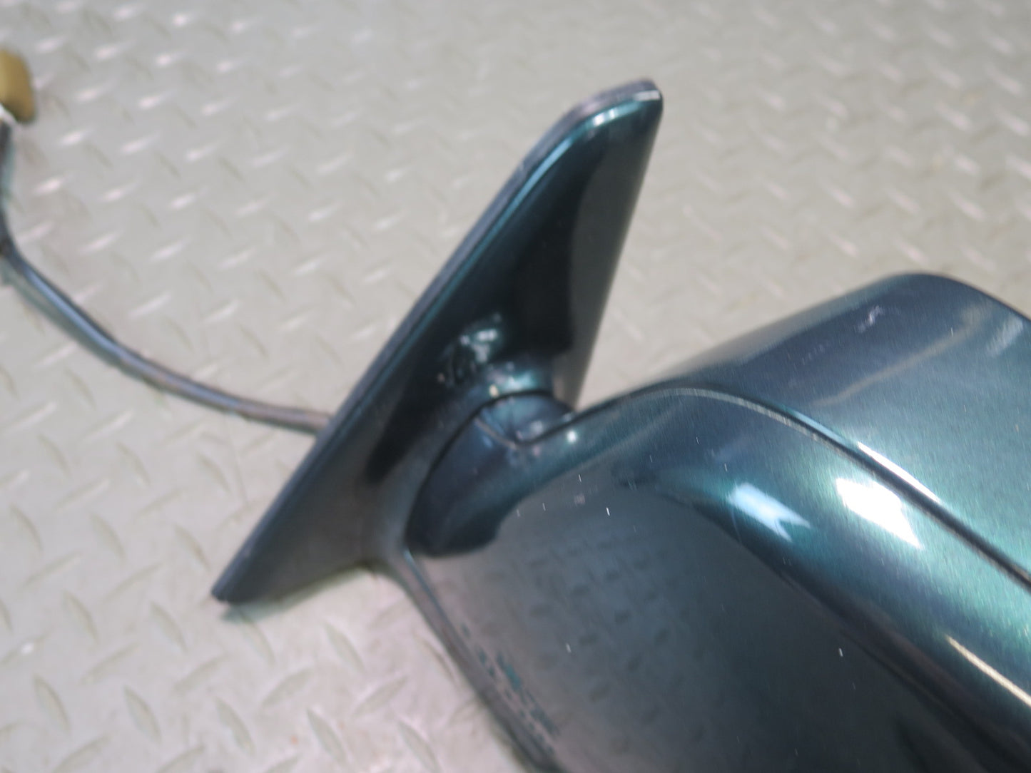 1996-1997 Lexus FZJ80L LX450 Left Driver Side View Exterior Power Mirror Green