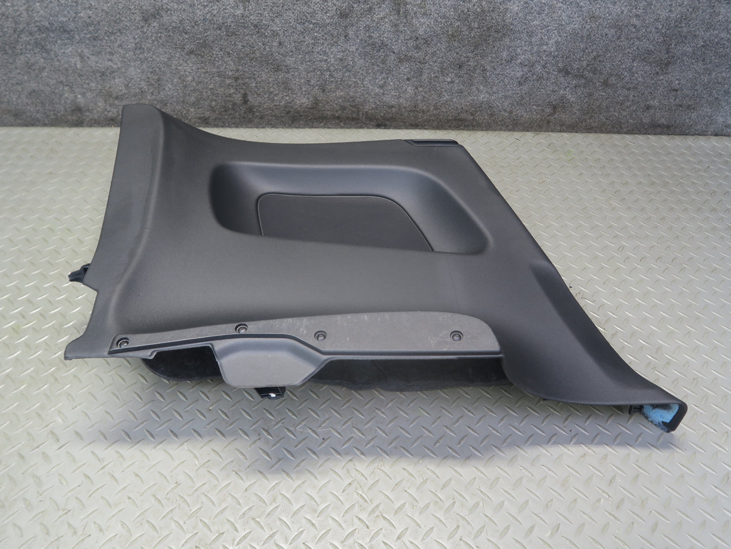 09-15 Audi TT S 8J Coupe Rear Right & Left Side Quarter Panel Trim Black Set OEM