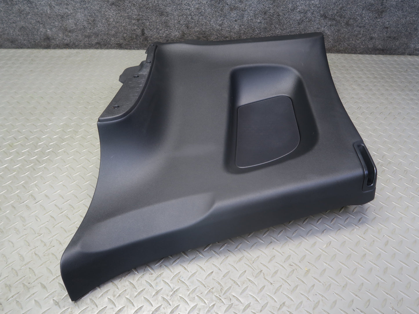 09-15 Audi TT S 8J Coupe Rear Right & Left Side Quarter Panel Trim Black Set OEM