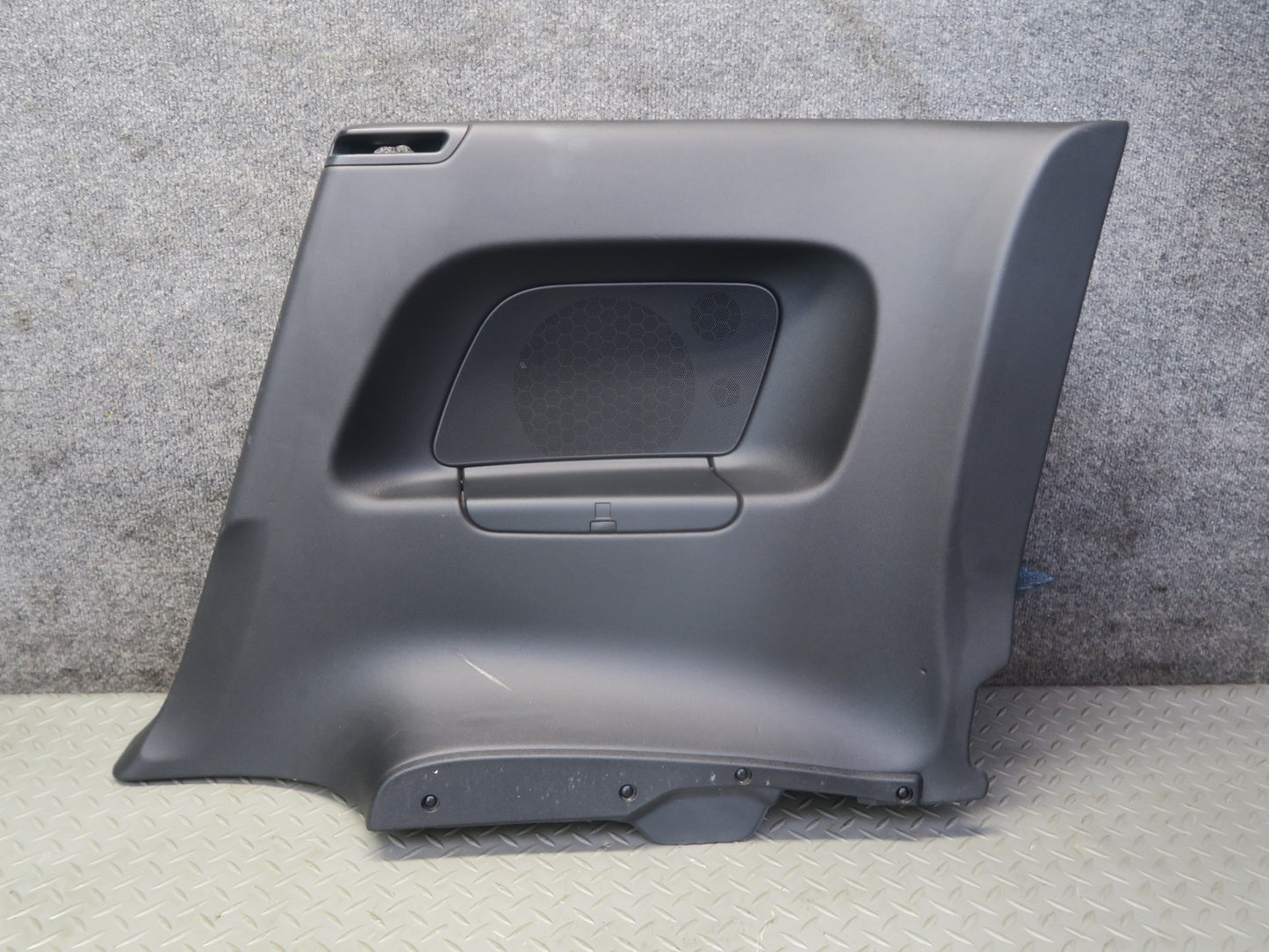 09-15 Audi TT S 8J Coupe Rear Right & Left Side Quarter Panel Trim Black Set OEM