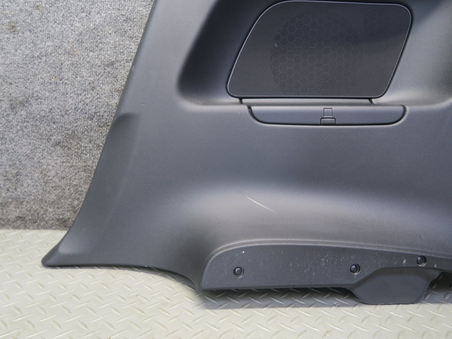 09-15 Audi TT S 8J Coupe Rear Right & Left Side Quarter Panel Trim Black Set OEM