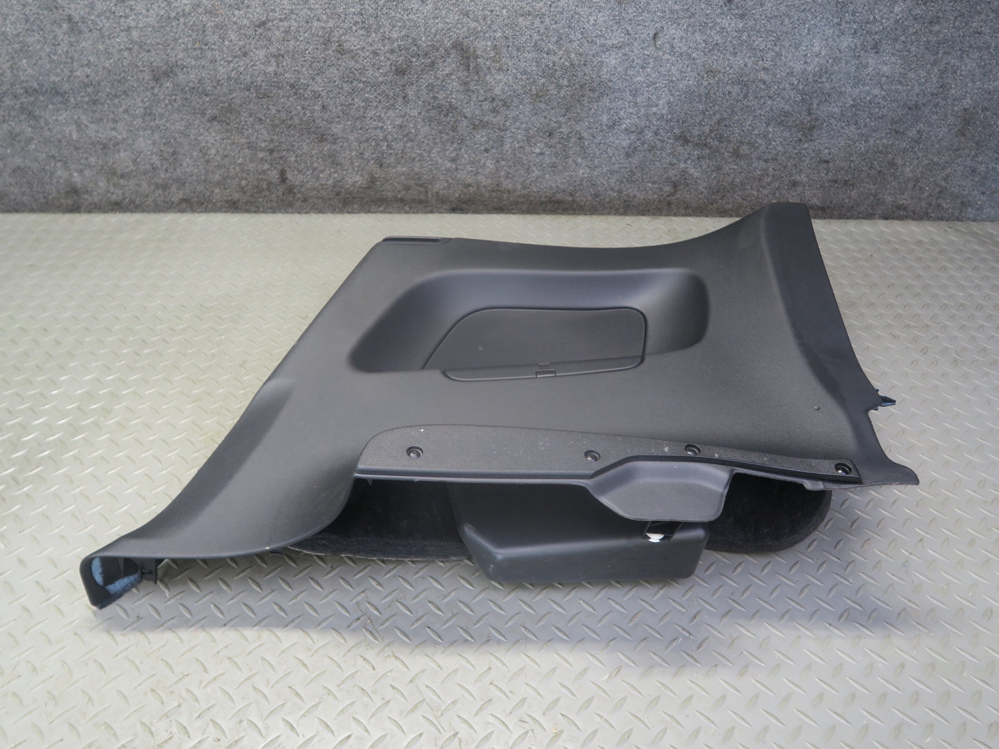 09-15 Audi TT S 8J Coupe Rear Right & Left Side Quarter Panel Trim Black Set OEM