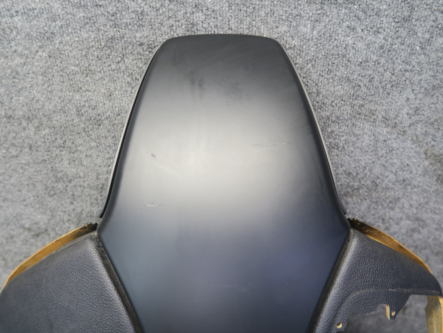 2015-2020 BMW F82 M4 Front Right Pass Side Seat Upper Backrest Panel Black