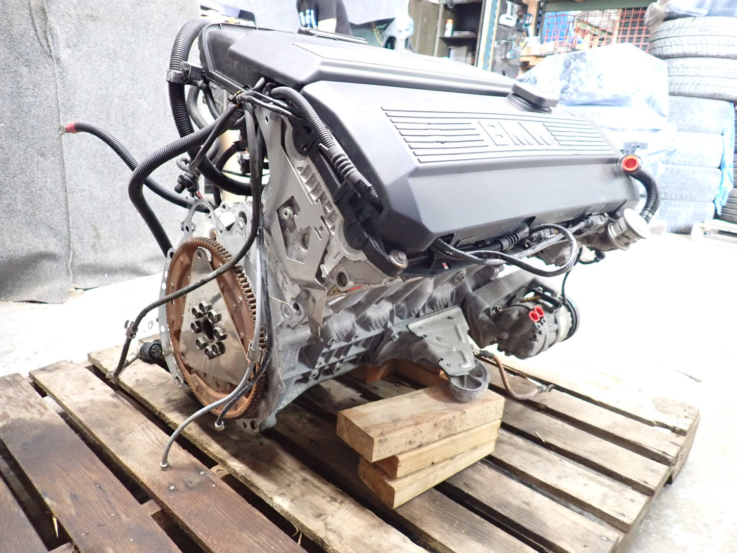 03-05 BMW E85 Z4 RWD A/T 3.0L M54 M54B30 Complete Engine Motor 78K Miles OEM