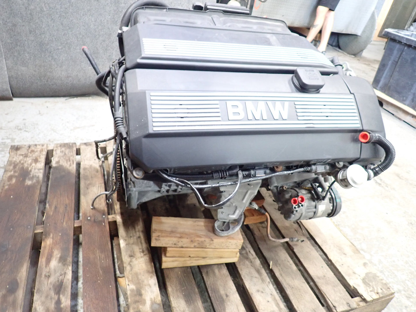 03-05 BMW E85 Z4 RWD A/T 3.0L M54 M54B30 Complete Engine Motor 78K Miles OEM