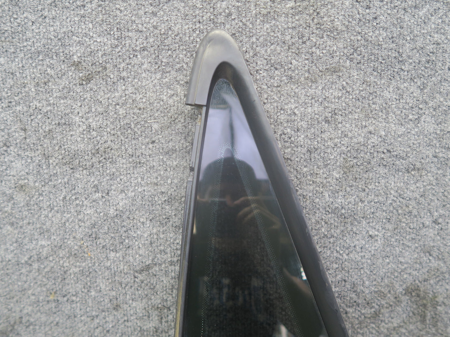08-15 Audi TT S 8J Coupe Rear Left Quarter Glass Window Tinted OEM