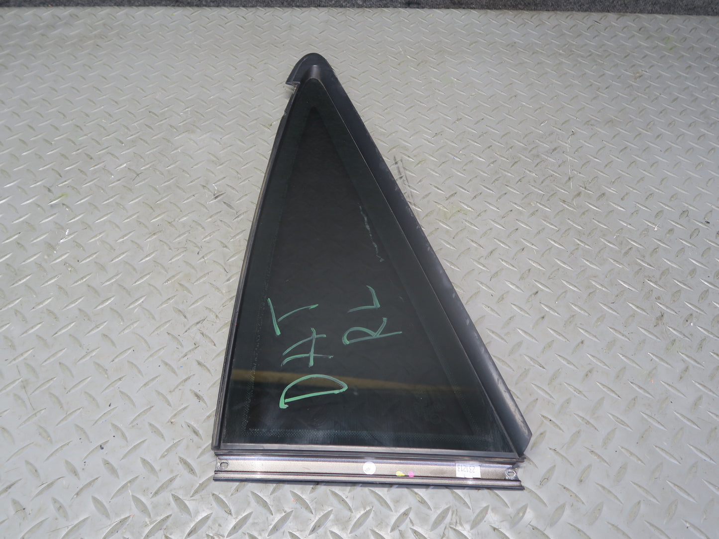 08-15 Audi TT S 8J Coupe Rear Left Quarter Glass Window Tinted OEM