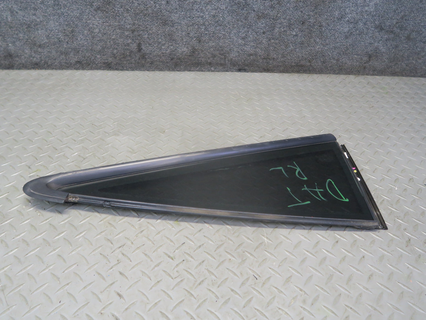 08-15 Audi TT S 8J Coupe Rear Left Quarter Glass Window Tinted OEM