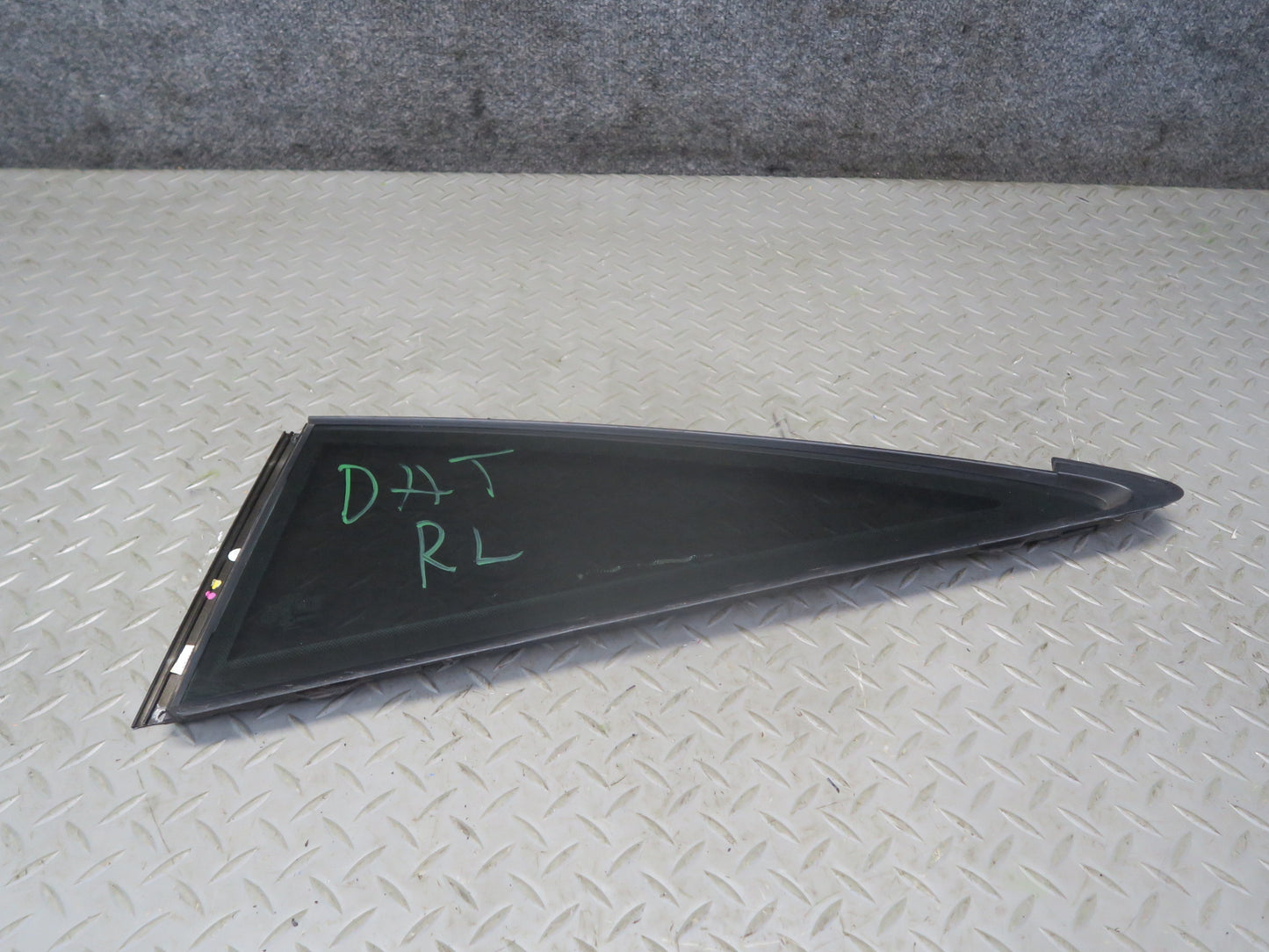08-15 Audi TT S 8J Coupe Rear Left Quarter Glass Window Tinted OEM