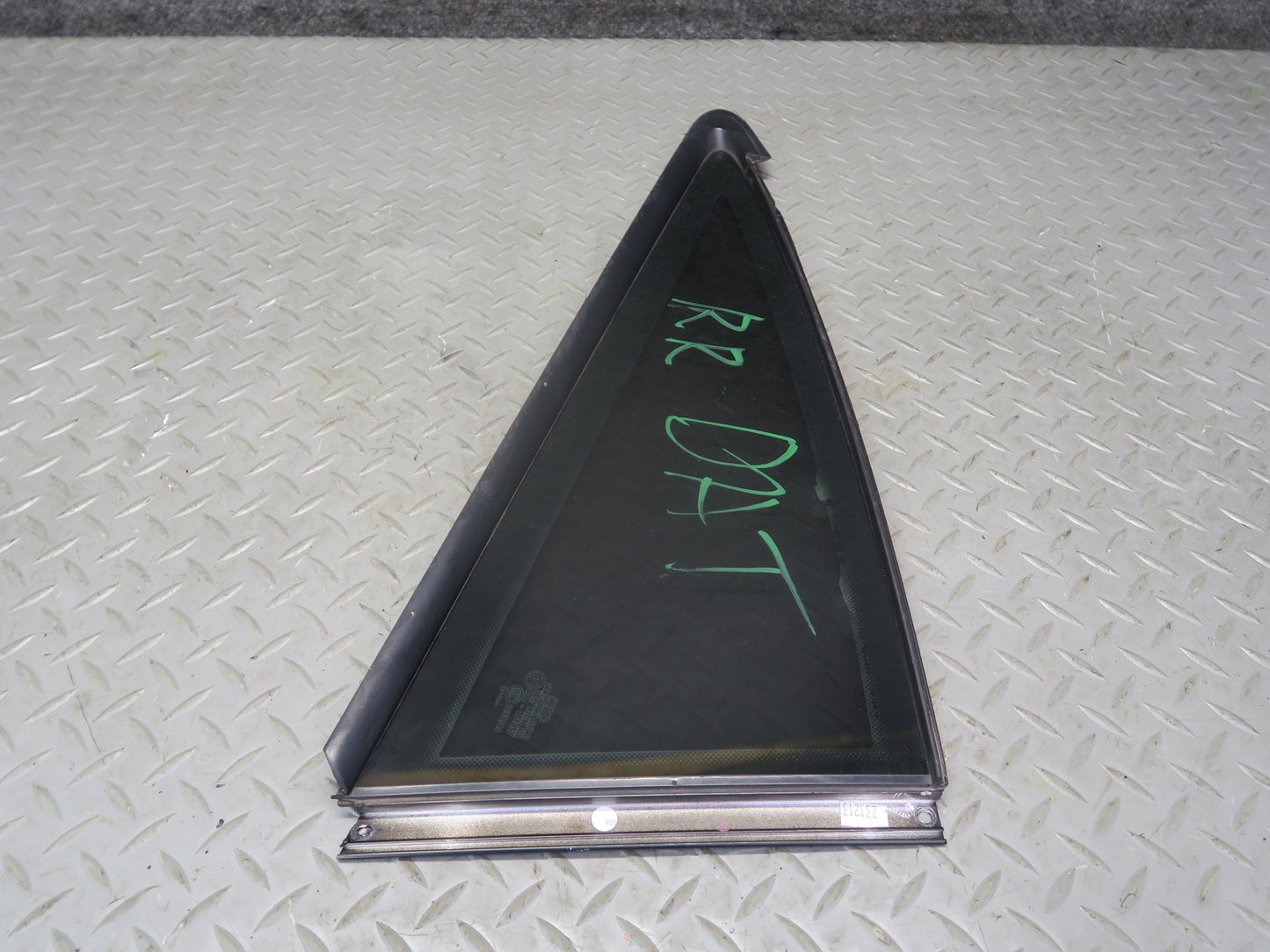 08-15 Audi TT S 8J Coupe Rear Right Quarter Glass Window Tinted OEM