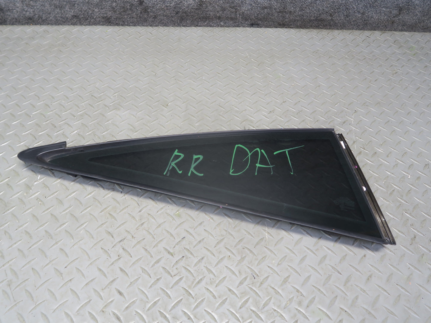 08-15 Audi TT S 8J Coupe Rear Right Quarter Glass Window Tinted OEM