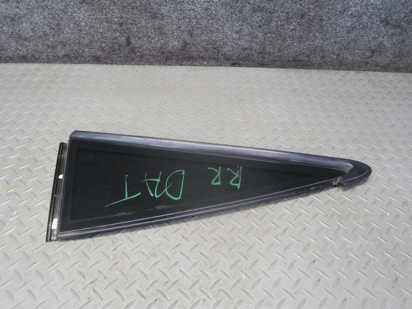 08-15 Audi TT S 8J Coupe Rear Right Quarter Glass Window Tinted OEM