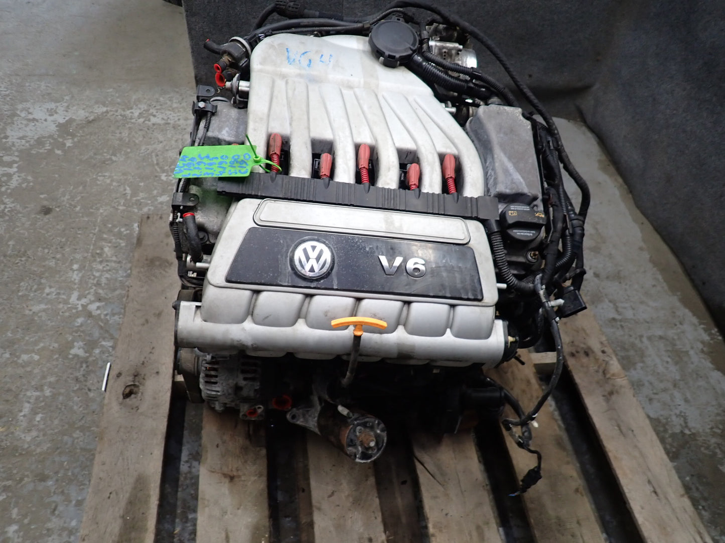 2008 Volkswagen VW Golf MK5 R32 3.2L Cbra AWD Complete Engine Motor 160K OEM