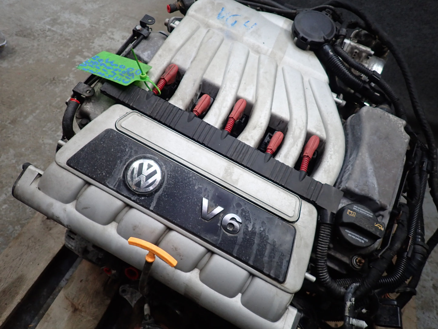 2008 Volkswagen VW Golf MK5 R32 3.2L Cbra AWD Complete Engine Motor 160K OEM