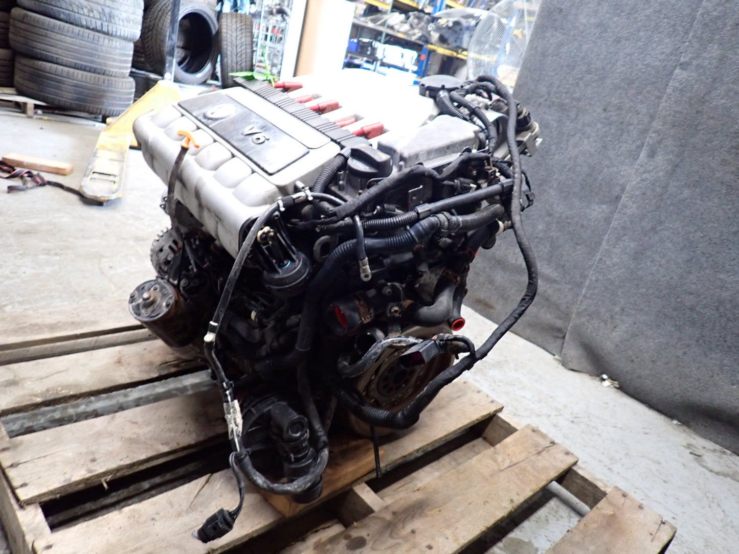 2008 Volkswagen VW Golf MK5 R32 3.2L Cbra AWD Complete Engine Motor 160K OEM