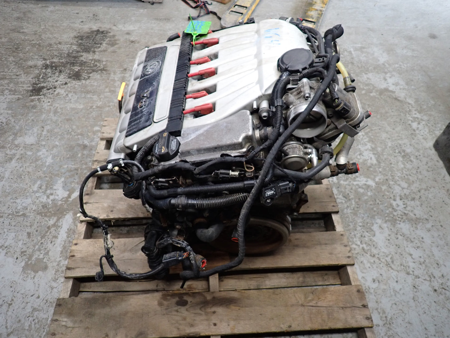 2008 Volkswagen VW Golf MK5 R32 3.2L Cbra AWD Complete Engine Motor 160K OEM
