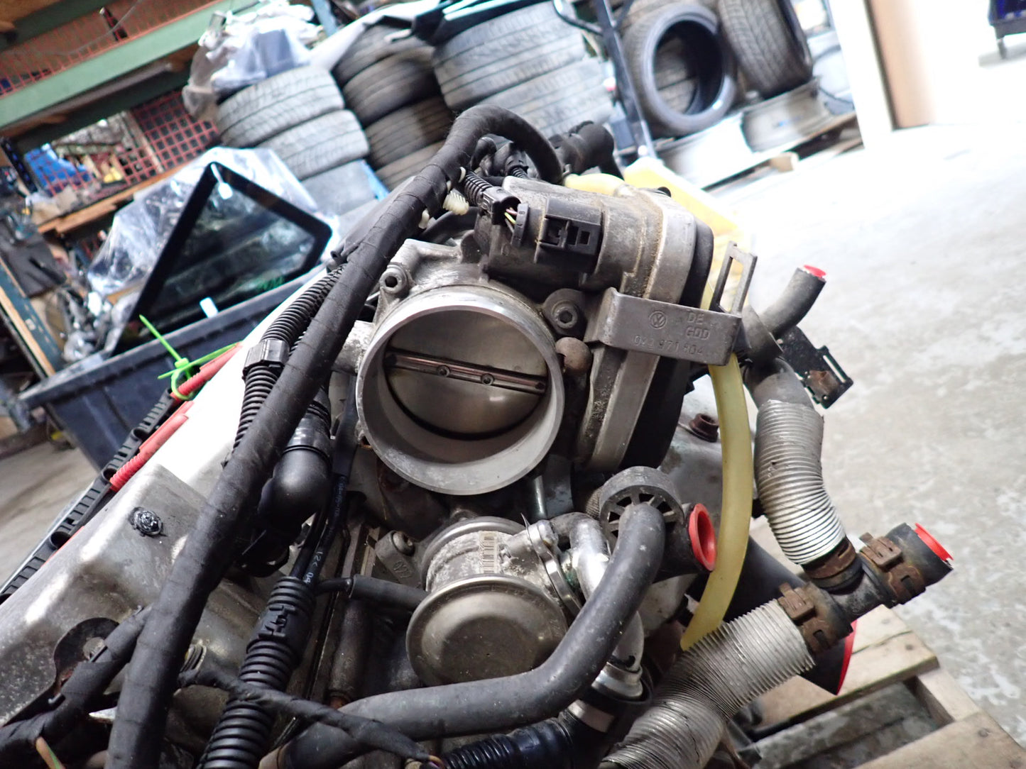 2008 Volkswagen VW Golf MK5 R32 3.2L Cbra AWD Complete Engine Motor 160K OEM
