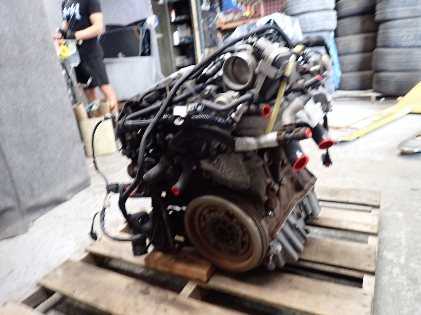 2008 Volkswagen VW Golf MK5 R32 3.2L Cbra AWD Complete Engine Motor 160K OEM