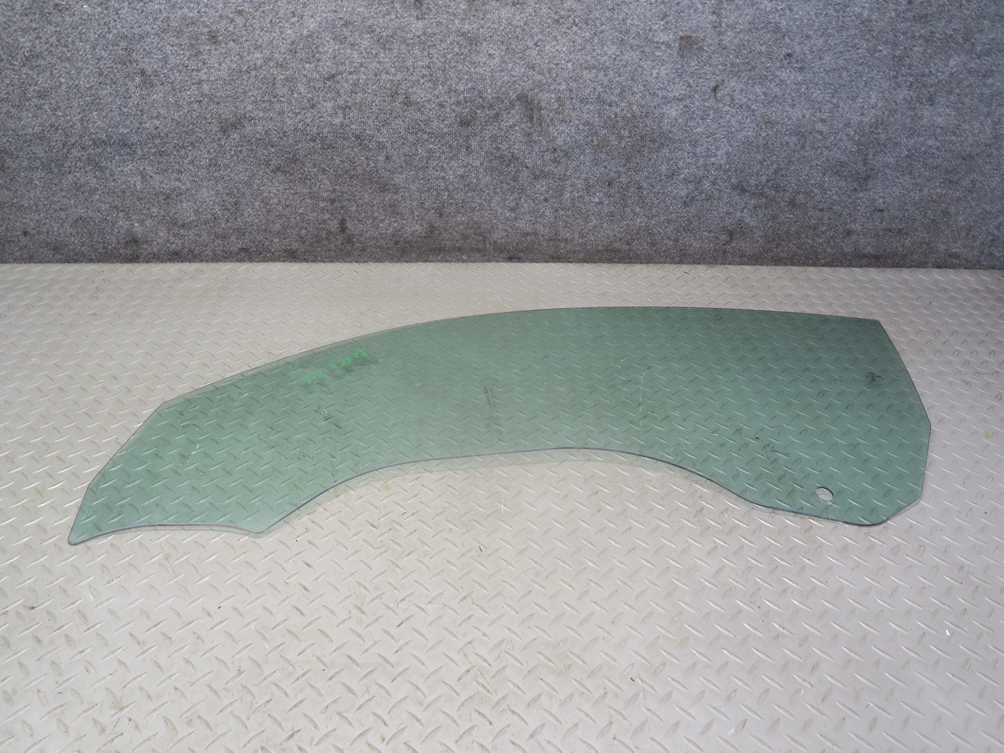 08-15 Audi TT S 8J Coupe Front Left Driver Side Door Window Glass OEM