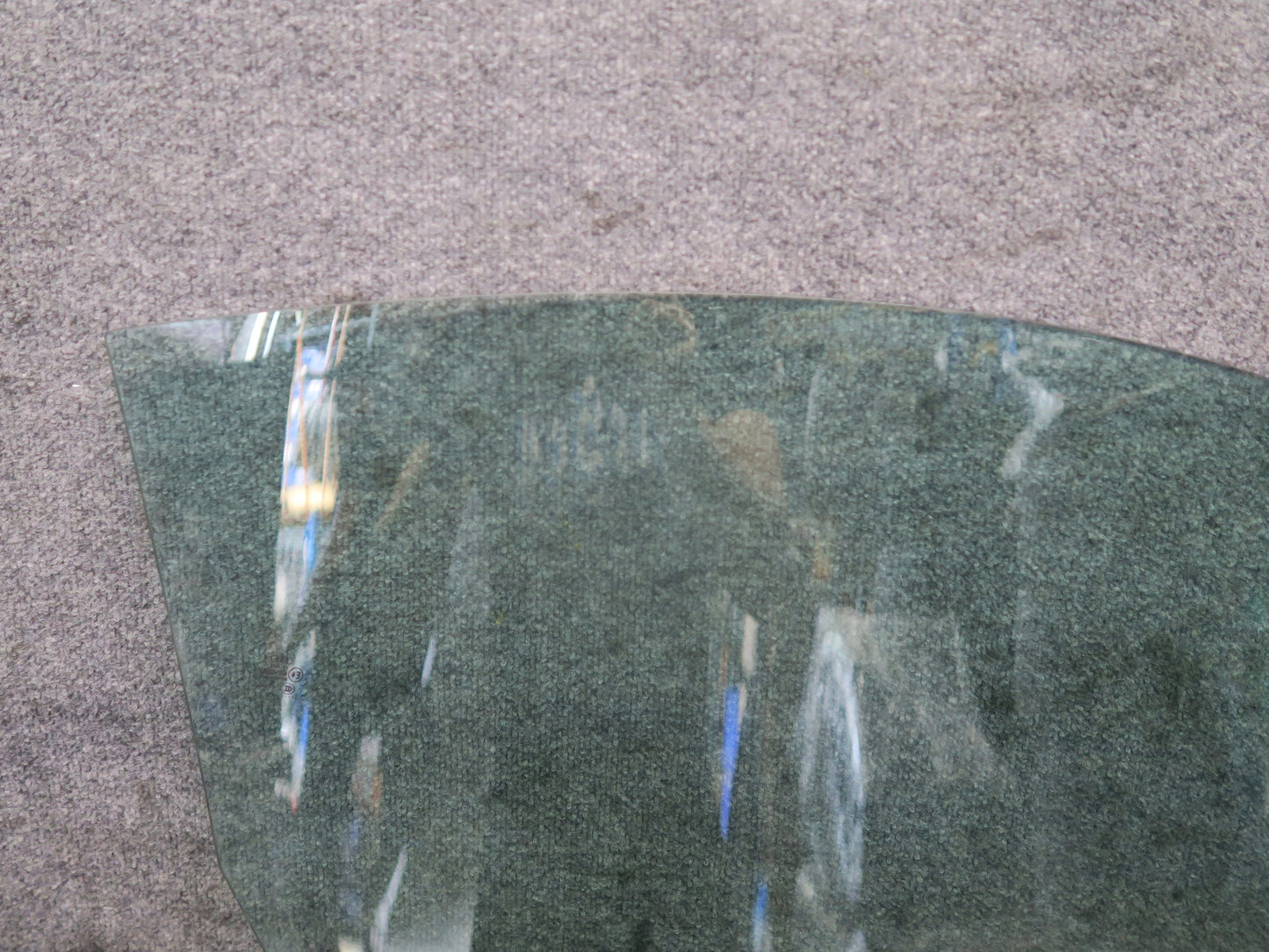08-15 Audi TT S 8J Coupe Front Left Driver Side Door Window Glass OEM