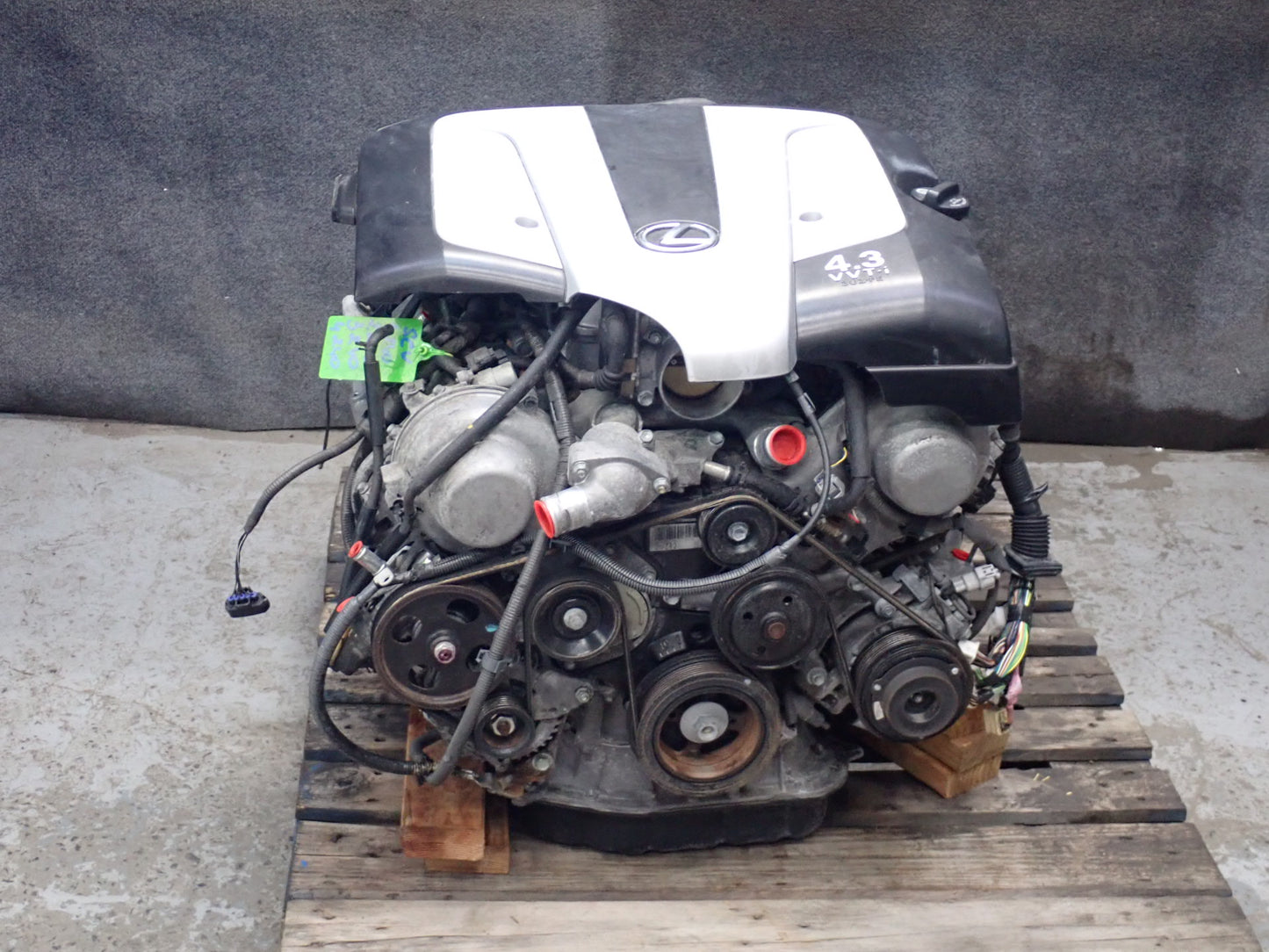 02-10 Lexus UZZ40L SC430 4.3L 3UZFE VIN N 5th Digit Engine Motor 74K Miles OEM